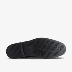Howard Cap Black Leather | Clarks