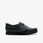 Wallabee Older Black Leather | Clarks
