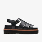 Orianna Twist Black Leather | Clarks