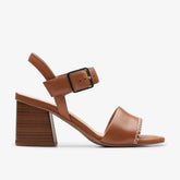 Siara 65 Buckle Tan Leather | Clarks