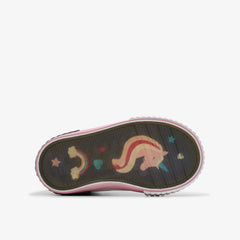Foxing Halo Hi Toddler Silver | Clarks