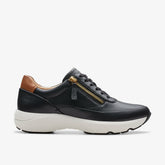 Tivoli Zip Black Leather | Clarks