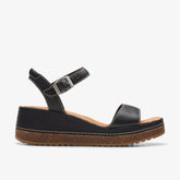 Kassanda Lily Black Leather | Clarks