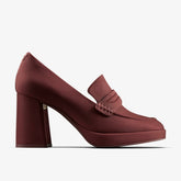 Martine Rose Loafer 2 Oxblood Textile | Clarks
