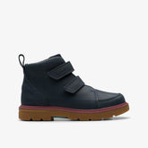 Lorcam Hi Older Navy | Clarks