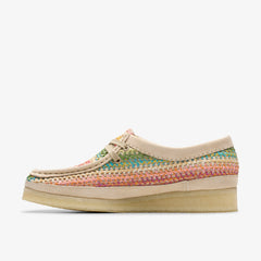Wallabee Multicolour Raffia | Clarks