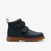 Lorcam Hi Kid Navy | Clarks
