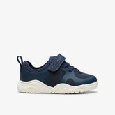 Feather Ath Toddler Navy | Clarks