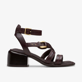 Morwyn Strap Wine Leather | Clarks