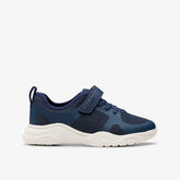 Feather Ath Kid Navy | Clarks