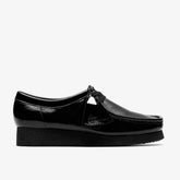 Wallabee Black Patent | Clarks