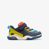Feather Track Toddler Navy Combination | Clarks