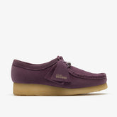 Wallabee Plum Suede | Clarks