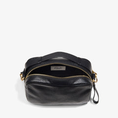 Camera Cross Black Leather | Clarks