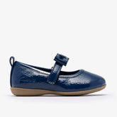 Charm Bow Toddler Navy Patent | Clarks