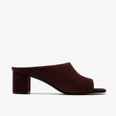 Siray Mule Dark Brown Suede | Clarks