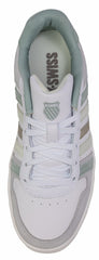 Kids Teens (8-16 Years) | K-Swiss COURT PALISADES White-canary Green-frosty Green-champagne Gold