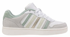 Kids Teens (8-16 Years) | K-Swiss COURT PALISADES White-canary Green-frosty Green-champagne Gold