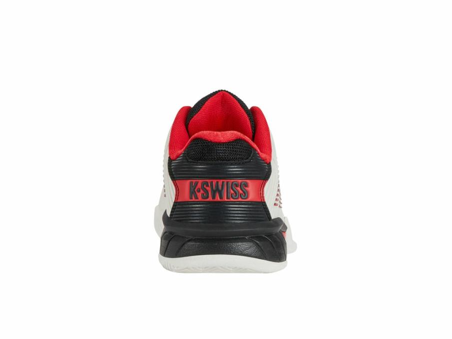 Kids Teens (8-16 Years) | K-Swiss HYPERCOURT EXPRESS 2 Bright White/stretch Limo/high Risk Red