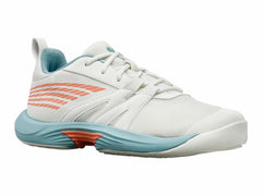 Kids Teens (8-16 Years) | K-Swiss SPEEDTRAC Blanc De Blanc/nile Blue/desert Flower