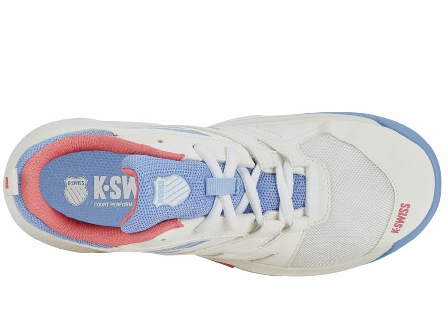 Kids Tennis | K-Swiss SPEEDTRAC Bright White/open Air/strawberry Ice