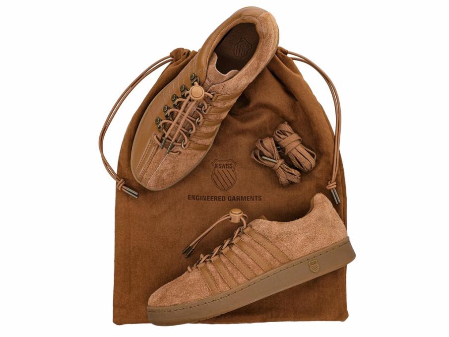 Men Lifestyle | K-Swiss CLASSIC GT X ENGINEERED GARMENTS Chipmunk/regular Gum/dark Gum