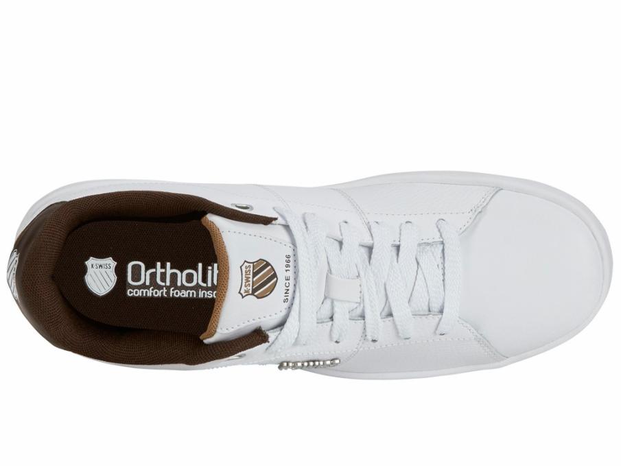 Men Lifestyle | K-Swiss COURT CAMEO II White/toasted Coconut/chocolate Brown