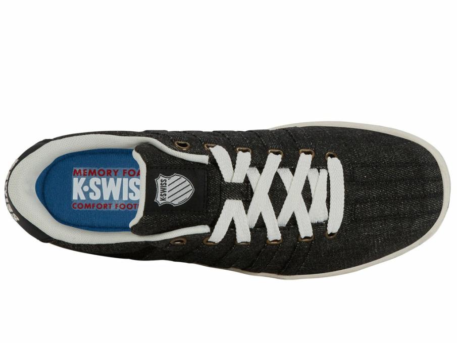 Men Lifestyle | K-Swiss COURT PRO II T CMF Black Denim/star White