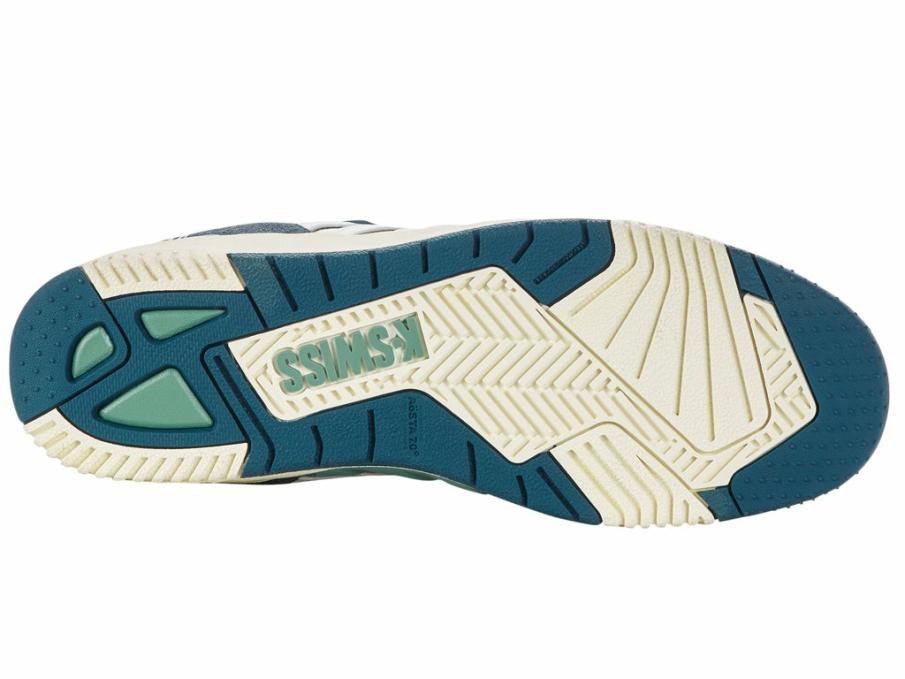 Men Lifestyle | K-Swiss SI-18 RIVAL Brilliant White/ashleigh Blue/beryl Green