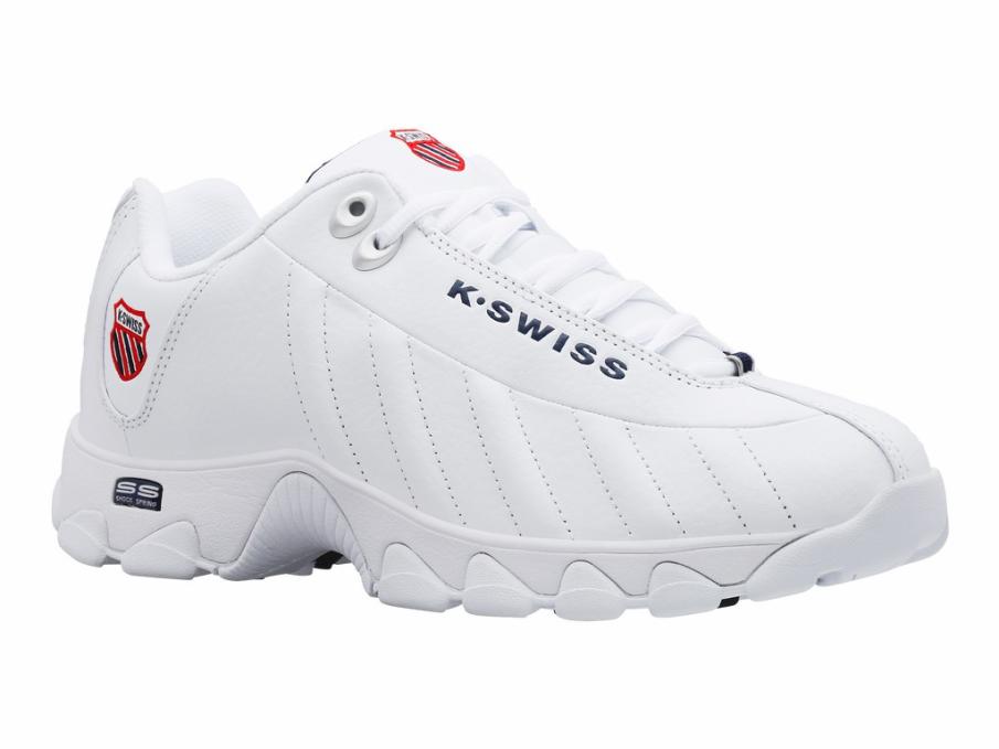 Men Lifestyle | K-Swiss ST329 CMF White/navy/red