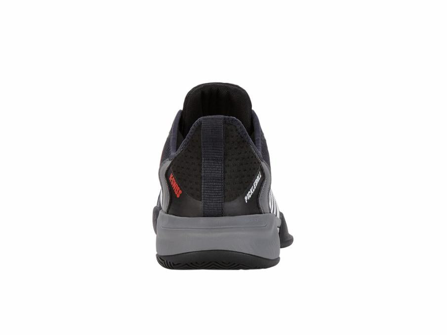 Men Pickleball | K-Swiss PICKLEBALL SUPREME Jet Black/steel Gray/spicy Orange