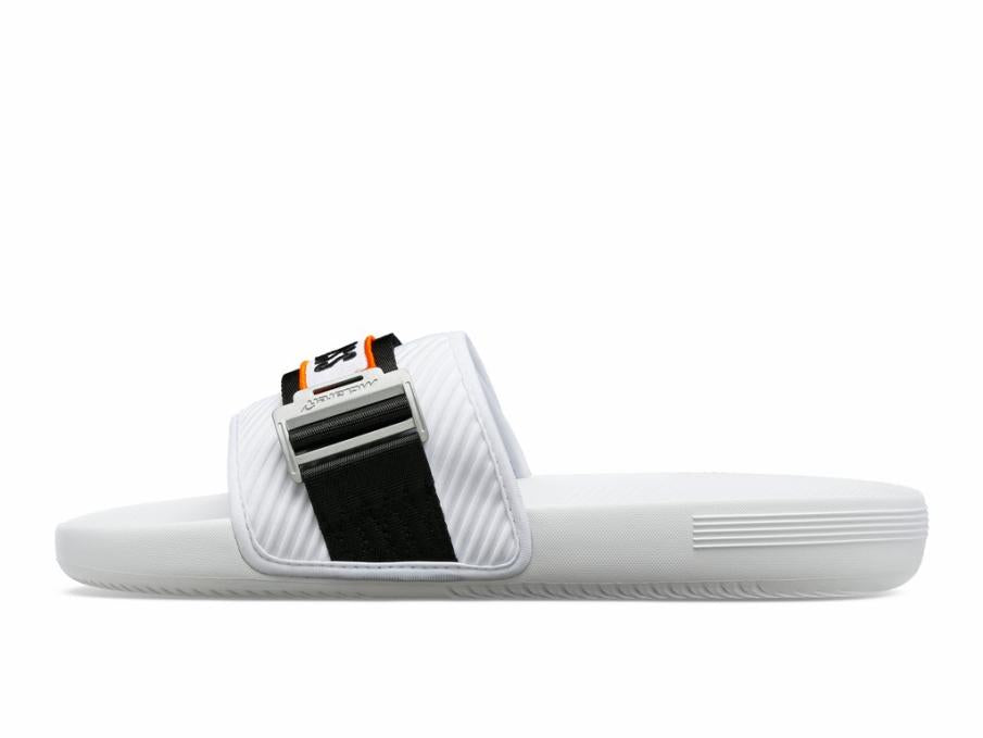 Men Slides & Sandals | K-Swiss STRAP SANDAL X MCLAREN White /black /papaya