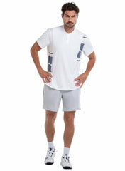 Men T-Shirts & Tops | K-Swiss ARISE HENLEY S/S White