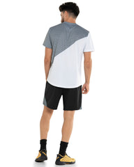 Men T-Shirts & Tops | K-Swiss COLOR BLOCK S/S Gray