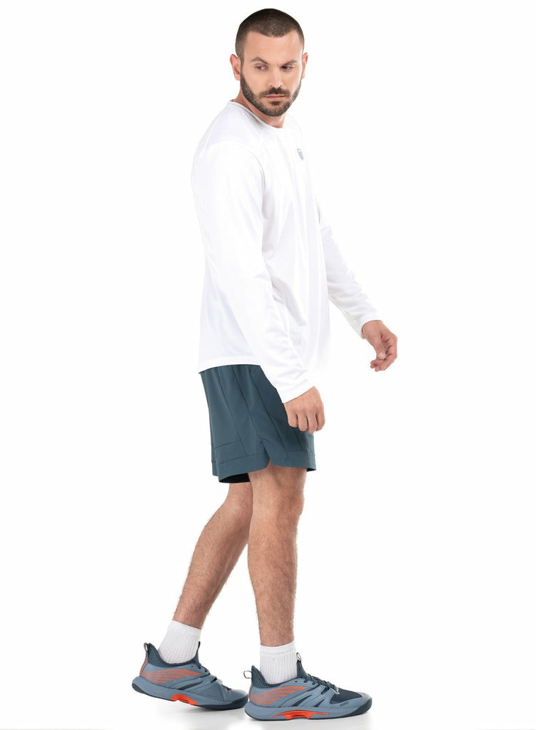 Men T-Shirts & Tops | K-Swiss ODYSSEY L/S White