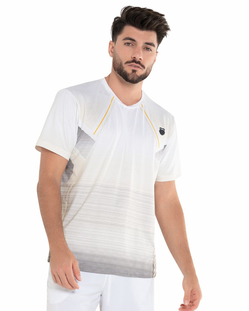 Men T-Shirts & Tops | K-Swiss RADIANT S/S White