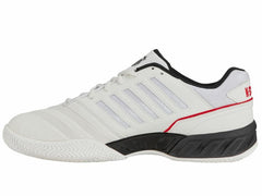 Men Tennis | K-Swiss BIGSHOT LIGHT 4 Bright White/stretch Limo/high Risk Red