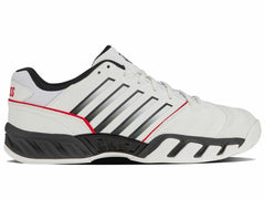 Men Tennis | K-Swiss BIGSHOT LIGHT 4 Bright White/stretch Limo/high Risk Red