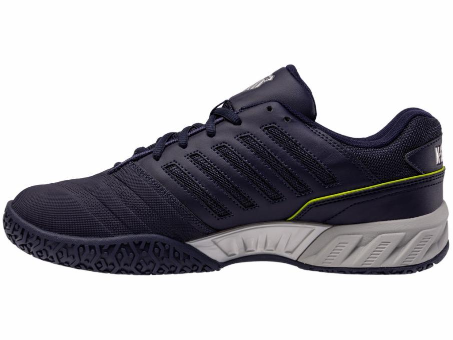 Men Tennis | K-Swiss BIGSHOT LIGHT 4 OMNI Peacoat/gray Violet/lime Green