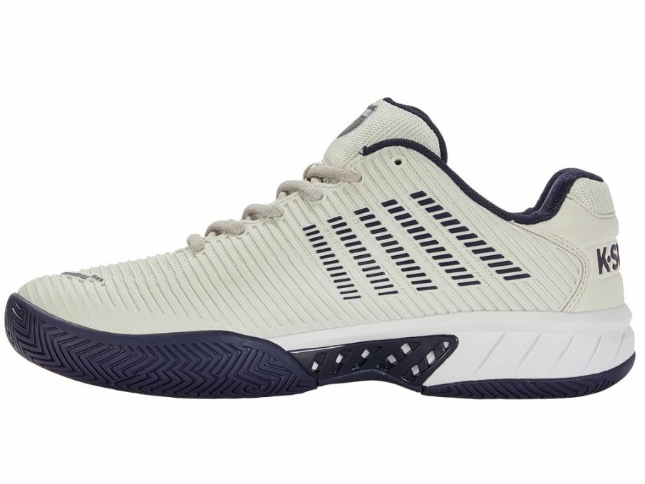 Men Tennis | K-Swiss HYPERCOURT EXPRESS 2-2E Gray/wht/peacoat