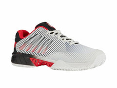 Men Tennis | K-Swiss HYPERCOURT EXPRESS 2 CLAY Bright White/stretch Limo/high Risk Red