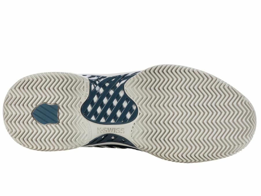 Men Tennis | K-Swiss HYPERCOURT EXPRESS 2 CLAY Indian Teal/star White/moonstruck
