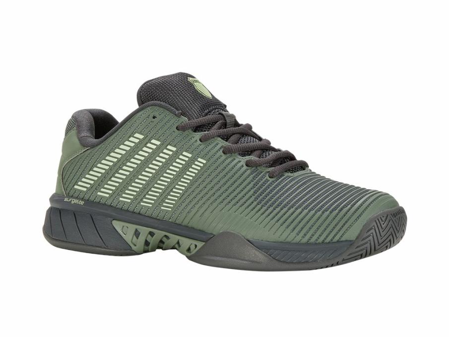 Men Tennis | K-Swiss HYPERCOURT EXPRESS 2 Sea Spray/urban Chic/soft Neon Green