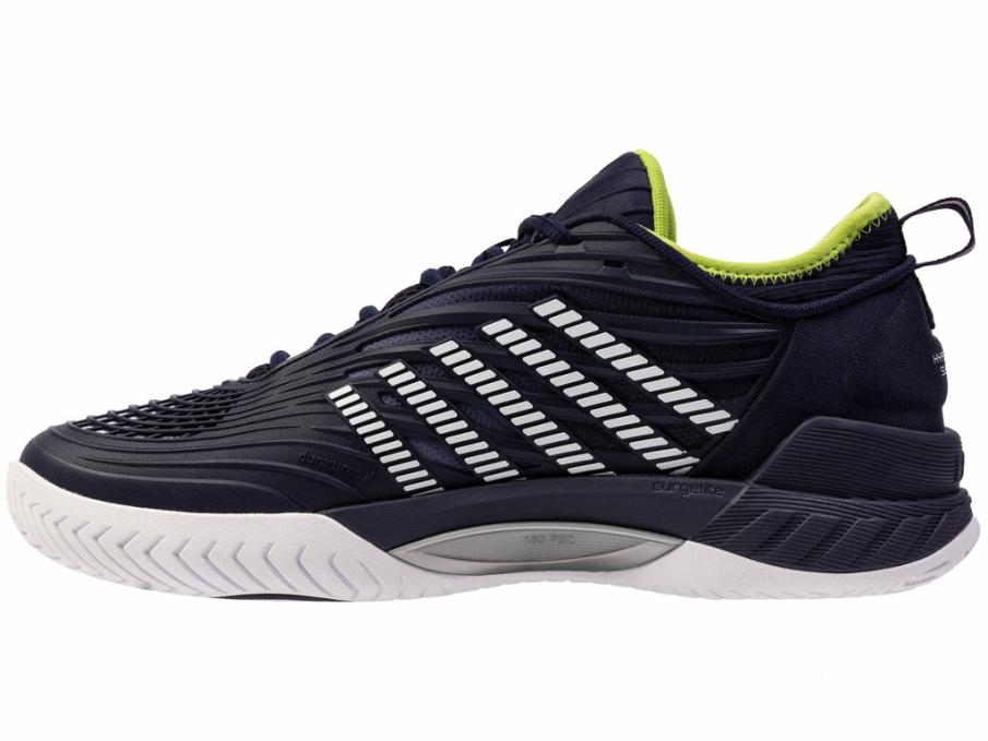 Men Tennis | K-Swiss HYPERCOURT SUPREME 2 Peacoat/white/lime Green