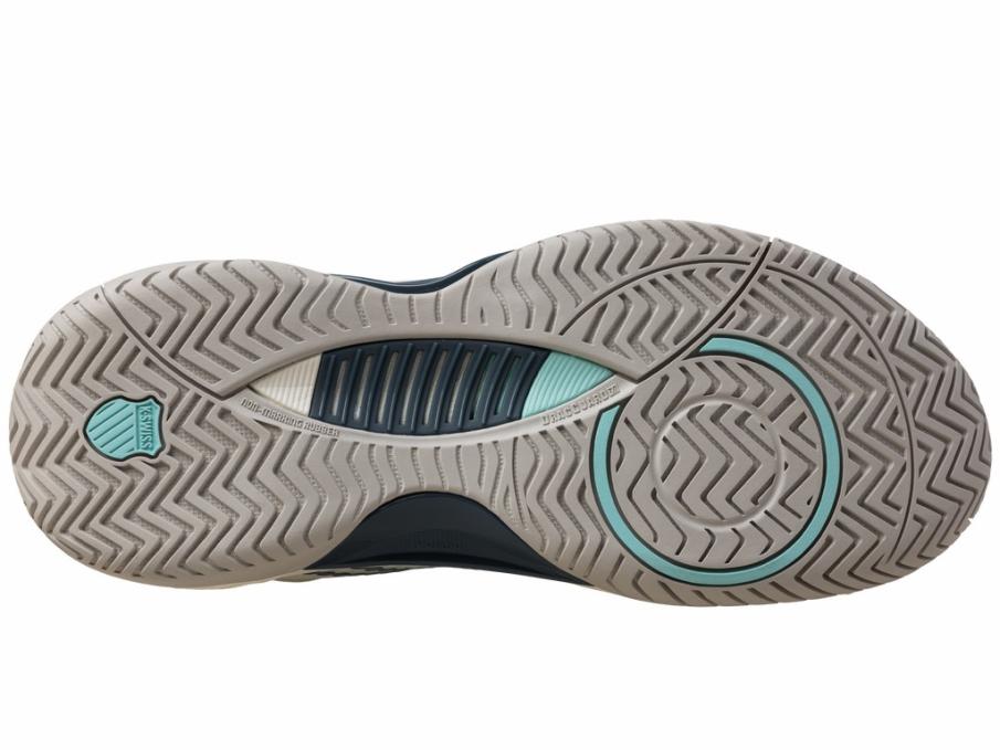 Men Tennis | K-Swiss HYPERCOURT SUPREME 2 Star White/moonstruck/indian Teal