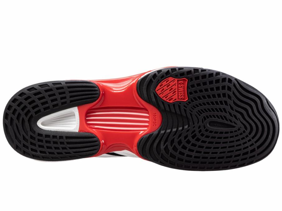 Men Tennis | K-Swiss SPEEDTRAC Bright White/stretch Limo/high Risk Red