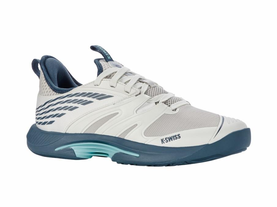 Men Tennis | K-Swiss SPEEDTRAC Star White/moonstruck/indian Teal