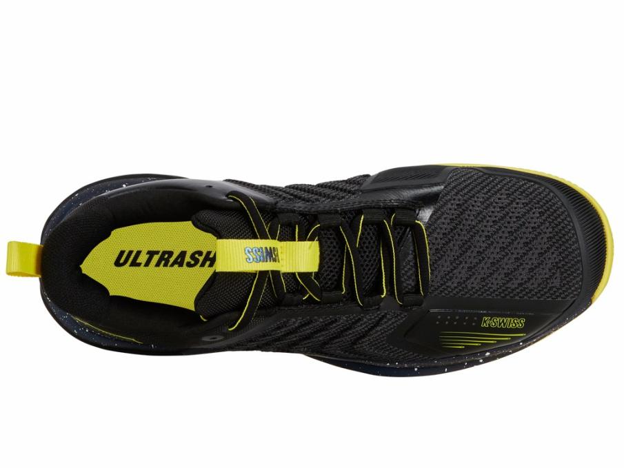 Men Tennis | K-Swiss ULTRASHOT 3 Black/tennis Yellow/dark Shadow