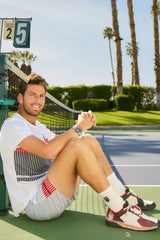 Men Tennis | K-Swiss ULTRASHOT 3 Bright White/stretch Limo/high Risk Red