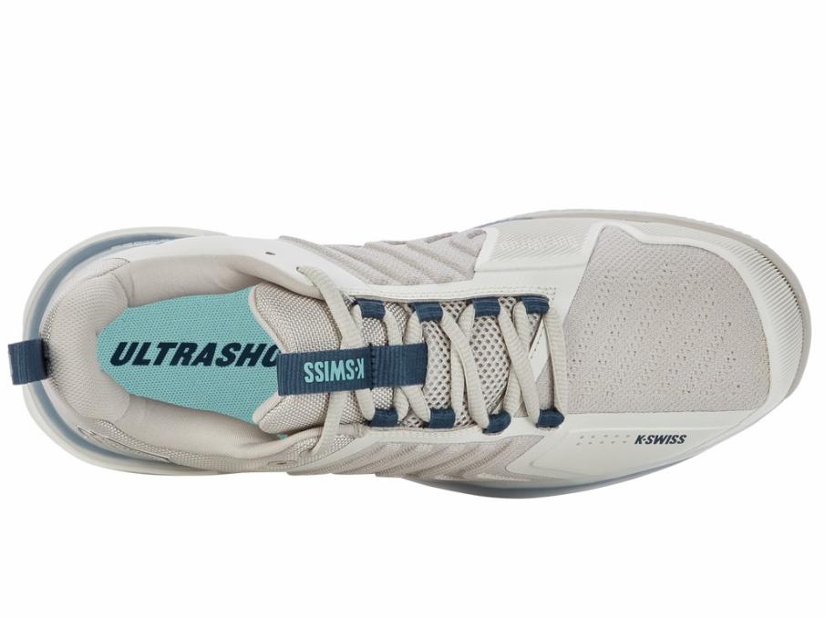 Men Tennis | K-Swiss ULTRASHOT 3 Star White/moonstruck/indian Teal